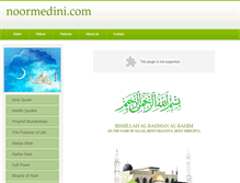 Tablet Screenshot of noormedini.com